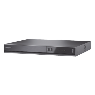 HN35160216 - NVR IP / 16 canales / 16 puertos PoE / hasta 8 MP (4K) / H.265 / 16 TB (2x8 TB) / ONVIF S / NDAA