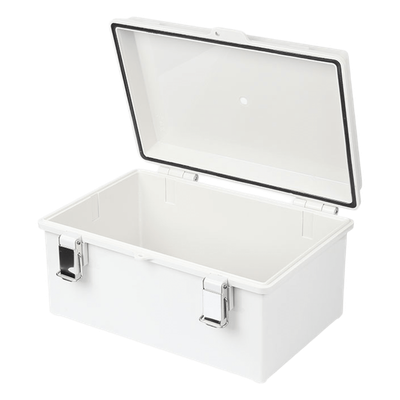 PST-1929-14E - Gabinete IP / Protección IP66 / ABS Resistente / 190 x 290 x 140 mm / Cierre Inoxidable con Opción Candado / Compatible Placa Interna