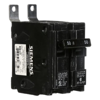 B250S - Interruptor Termomagnético / 2 Polos / 50 A / 120/240 V AC / 10 kA / Conexión por Tornillos