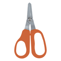 PA-1511 - Tijeras para Kevlar / Corte de Fibra Óptica / Acero Cromado / Borde Dentado / Asas Ergonómicas