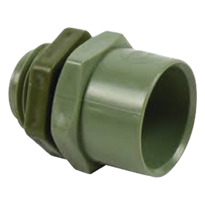 EC029 - Conector de 1-1/2" para tuberia PVC conduit pesado (38 mm)