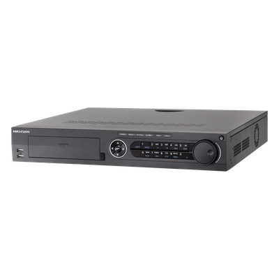 IDS-7332HQHI-M4/S(S) - DVR Pentahíbrido / 32 Canales TurboHD + 16 Canales IP / 48 Canales Totales / 3K Lite / 5 Megapixel Lite / 4 Bahías HDD 12 TB / AcuSense / Audio por Coaxitron