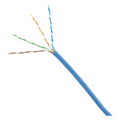 NUL6C04BU-ME - Cable UTP Cat 6 / 24 AWG / 305 m (1000 ft) / LSZH / Cobre sólido / 250 MHz / PoE