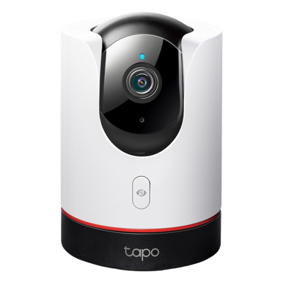 TAPO-C225 - Cámara IP Pan/Tilt / 2K QHD 2688 × 1520 px / Wi-Fi 6 / Visión Starlight F1.6 / Detección IA Personas-Mascotas-Vehículos / Audio Bidireccional / Privacidad Física / microSD 512 GB