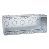 HUB-699 - Caja Multigang / 5 Gangs / 3.5 in (8.89 cm) Profundidad / 29 Entradas 1/2 - 3/4 in