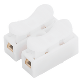 PCON2 - Conector Push / 2 Contactos / 250V / 10A / -40°C a 100°C / Cables 0.5-3.5 mm² / Material Antiflama