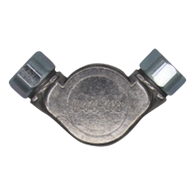 WK-844648-000 - Polea de esquina / Cuerpo de aluminio fundido / Rodamientos de bolas de acero / Cable inoxidable 1/16 in / Montaje EMT 1/2 in / WHDR