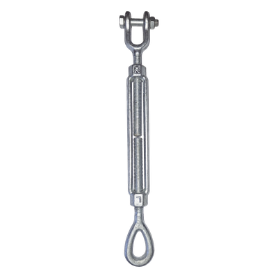 TEN-1/2X12-OQJ - Tensor Ojo-Quijada / Acero Forjado / 1/2" x 12" / Galvanizado Inmersión en Caliente / Carga 2200 lbs