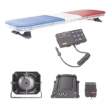 X67RBKIT2 - Kit de Señalización LED / 88 Luces Ultra Brillantes / Barra 118 cm (46.5 in) / IP65 / Sirena 100W / 13 Patrones Programables