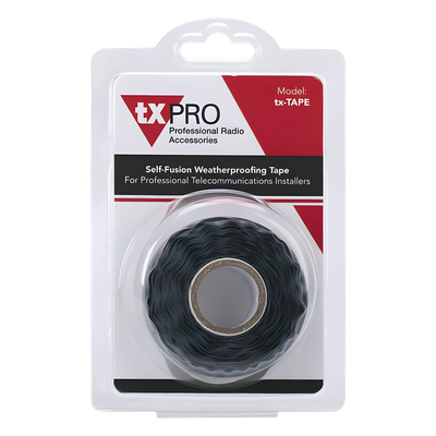 TX-TAPE - Cinta de Auto-Fusión / 4.57 m (15 ft) / 78 mm Ancho / Goma de Silicona / 1200 psi / Resistente a UV, Agua y Químicos