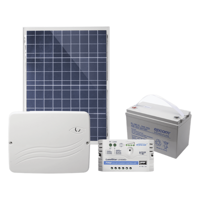PRO4GEN2SOLAR - Panel de Alarma Cloud Híbrido / Comunicación 4G LTE-M / Alimentación Solar / 100 Usuarios / Compatible Honeywell 5800 y Sfire SFWST / Programación Web y App / Integración Alexa y Google