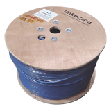 PRO-CAT-6-PLUS/1000M - Bobina de Cable Cat6+ / 1000m (3280.84 ft) / Calibre 23 AWG / 250 MHz / Sin Blindaje / PVC CM / Azul