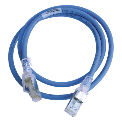 ZM6A-S03-06 - Patch Cord / Cat6A S/FTP / CM/LS0H / 0.91 m (3 pies) / Azul