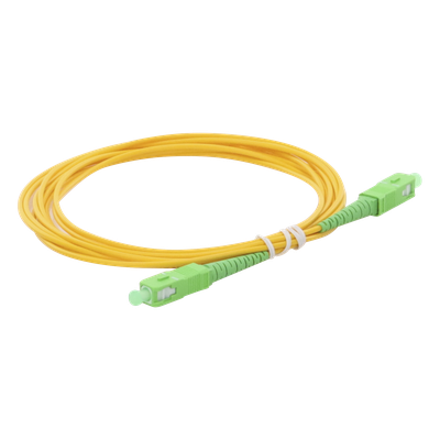LPSM2SCASCAS3 - Jumper de Fibra Óptica / SC/APC-SC/APC / Monomodo OS2 / Simplex / 3 m (9.84 ft) / 2 mm