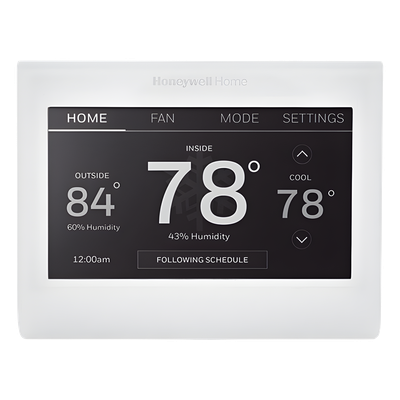 TH9320WF5003/U - Termostato Wi-Fi / pantalla táctil color 8.06 pulg² / hasta 3H-2C bomba de calor o 2H-2C convencional / trilingüe / Energy Star