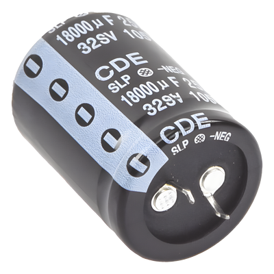 18000M0025V - Capacitor / 18000µF / 25V / Para Fuentes RS12A y RS20A / Diseño Compacto