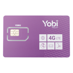 SIM10GBYOBI - SIM de Datos / 10 GB Mensuales / 12 Meses de Servicio / 2G 3G 4G 5G / Roaming EU y Canadá 15 días
