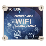 YAS-WIFI - Comunicador WiFi para Alerta Sísmica / 2.4 GHz / 802.11 b/g/n / 2 Salidas de Contacto Seco / 12 VCD