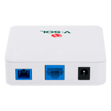 V2801Q - ONU Bridge Dual / GPON-EPON / 1 Puerto SC/UPC / 1 Puerto LAN 2.5G / 82x82x25 mm / 0.27x0.27x0.08 ft