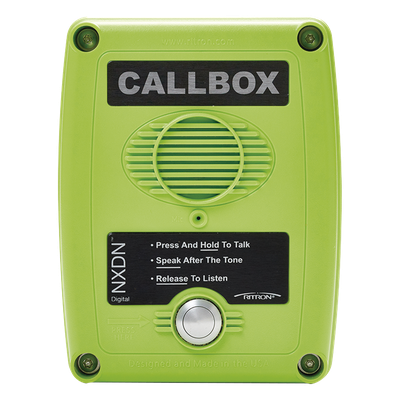 RQX417NX - Callbox Digital NXDN / UHF 450-470 MHz / Gabinete Policarbonato / Alimentación Dual / Antena Interna / 1 Canal