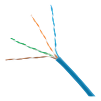 PUP6C04BU-W - Bobina de Cable UTP / 305 m (1000 pies) / Cat 6 / 23 AWG / CMP Plenum / 4 Pares / HDPE / Cobre Sólido