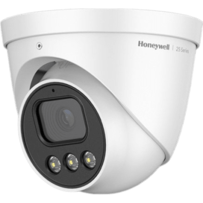 HC25CE2R1V - Cámara Turret IP / 2 MP / Lente Fijo 2.8 mm / Color 24/7 Dual-Light 30 m / WDR 80 dB / IP66 IK10 / PoE / NDAA