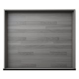 APDOOR-88CF - Puerta de Garage / Estilo Americano / Acabado Laminado PREMIUM / Color Gris / 8x8 Pies (2.4x2.4 m)