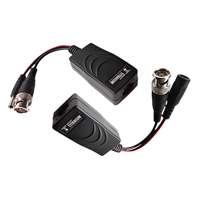 TT-4816-PVTURBO - Kit de Transceptores Activos TURBO HD / Conversión 36/24 Vcc a 12 Vcc Regulados / Transmisión 200 m (656.2 ft) / Compatible HD-TVI, HD-CVI, AHD, CVBS / UTP Cat5e/6