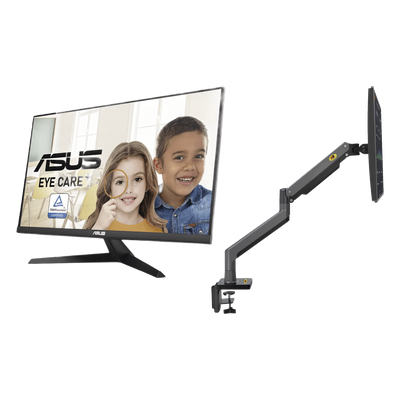 G45VY279HEK - Kit de Montaje Articulado / Monitor 27" Full HD / 75 Hz / 250 cd/m² / VESA 75x75-100x100 / Carga 15 kg / Altura 320 mm / 1.05 ft