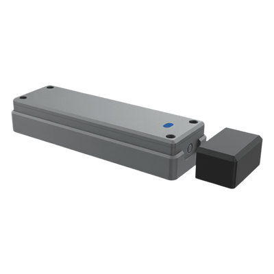 ACCESSDRW - Sensor de Puerta Peatonal Inalámbrico / Tecnología Trio-Frequency Anti Interferencias / Alcance Magnético 25 mm / Batería 3.6V 2600mAh / Vida Útil 2 Años / Compatible con Puertas Seccionales y Batientes