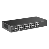 RG-ES124G-L - Switch No Administrable / 24 Puertos Gigabit / 48 Gbps / Sin Ventilador / Protección 4 kV