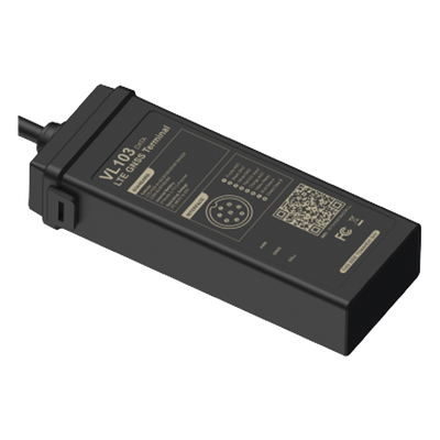 VL103 - Rastreador GPS Vehicular 4G LTE / GPS+Beidou+LBS / Corte Remoto de Motor / SOS / BLE / IP66 / 9-90V
