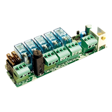 002-LB180 - Tarjeta Para Conexión de 2 Baterías de Respaldo 12V–1.2 Ah / Compatible con Cuadros de Mando Para Motores Abatibles  CAME