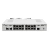CCR2004-16G-2S+PC - CCR2004-16G-2S+PC, Ruteador 16xGigaEth, 2xSFP+ 10G, CPU 4 núcleos 1200Mhz, RAM 4Gb, RouterOS L6