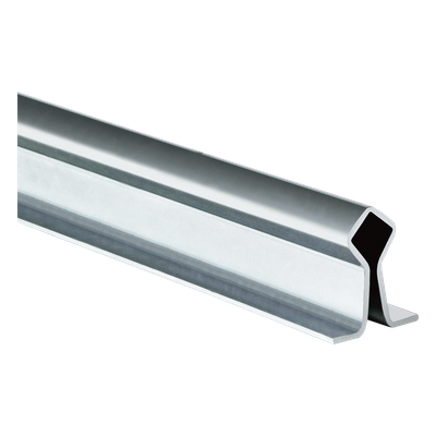 1020-1910-001 - Guía de Piso Para Ruedas Tipo V de 6m / Para Empotrar / Fabricada en Acero Galvanizado