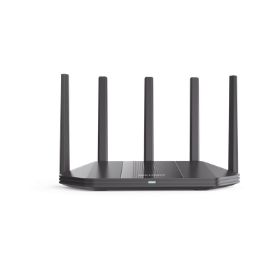 DS-3WR18X - Hikvision DS-3WR18X router inalámbrico Gigabit Ethernet Doble banda (2,4 GHz / 5 GHz) Negro