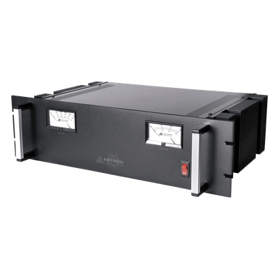 RM-35MBB - Fuente de Poder para Rack / 13.8 VCC / 25 A Continuos / 35 A Máximos / Cargador de Baterías 3 A / 115 VCA / 60 Hz