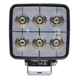 EW2520 - Luz de Trabajo LED / 2800 Lúmenes / 12-24 VCD / IP67 e IP69K / 6 LED 24x1W / Compacta 5.1" x 4.2" x 1.9"