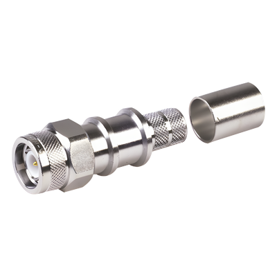 EZ-400-TM-X - Conector TNC Macho / Plegable / Pin Cautivo / RG8 LMR400 CNT400 / 50 Ohm / Trimetal