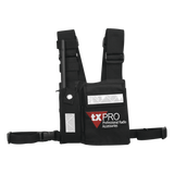 CPP-TXP - Pechera Táctica / Soporte Universal para Radio / Cinta Adherente de Seguridad / Sujeción para Bolígrafo / Uso en Exteriores