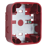 SBB-RL - Caja de Montaje en Pared / Para Sirena / Color Rojo / Diseño Compacto / Compatible Serie L