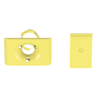 FR1.5IDELYL - Accesorio de Salida a Tubo / 1.5 in (38 mm) / Canaletas 4x4, 6x4, 12x4 / Color Amarillo / PC/ABS / Telcordia GR-63-CORE
