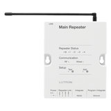 RRMAINREP - Repetidor principal RadioRA 2 / 434 MHz / alcance RF 9 m (cubre 232 m²) / Ethernet, RS232 y RS485 / reloj astronómico / hasta 100 dispositivos