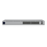 USW-24-POE - Ubiquiti UniFi 24-Port PoE Gestionado L2/L3 Gigabit Ethernet (10/100/1000) Energía sobre Ethernet (PoE) 1U Plata