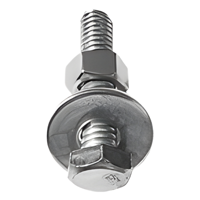 CH-TCH-6-76 - Tornillo Hexagonal / 1/4" x 3" / Acabado Electro Zinc / Uso Industrial