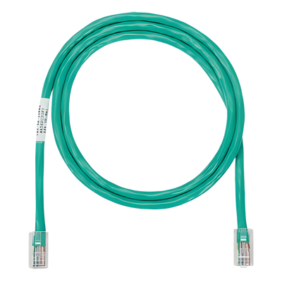 NK5EPC3GRY - Cable de Parcheo UTP / Categoría 5e / 0.91 m (3 ft) / 24 AWG / PoE / Verde