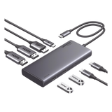 35625 - Ugreen 35625 hub de interfaz USB Tipo C 10000 Mbit/s Gris
