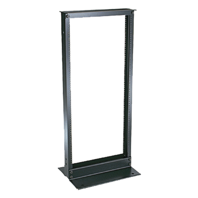 R2P48 - Rack de Dos Postes / 19 in EIA-310D / 24 Unidades de Rack / Aluminio / Carga 300 lbs (136 kg) / Rieles Roscados #12-24 / 1219 mm (4 ft) de Altura