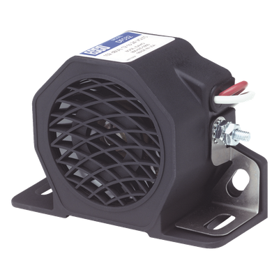 DF532 - Alarma de Reversa Vehicular / 102 dB(A) / 12-24 VDC / IP64 / SAE F / Tono Dual y Doble