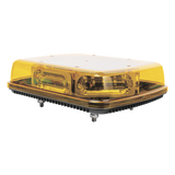 X1665AVM - Mini Barra de Señalización / 18 LEDs Ámbar / Hyperlux / 25 Patrones de Destello / 12 VCC / -40°C a 55°C (-40°F a 131°F)